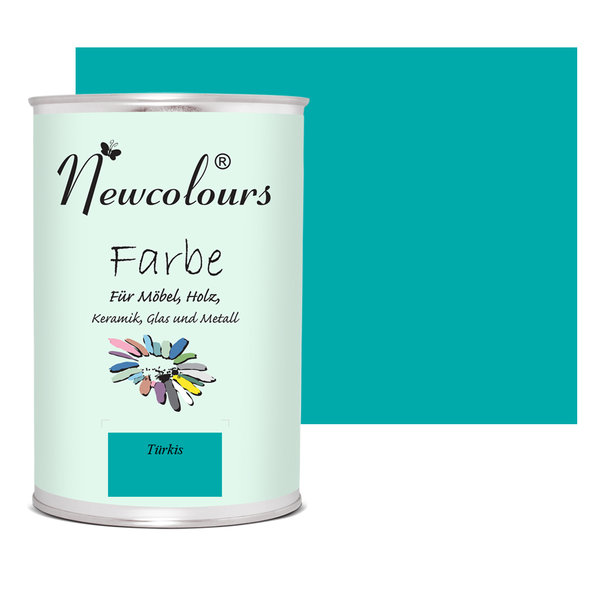 Farbe Newcolours Türkis 900ml