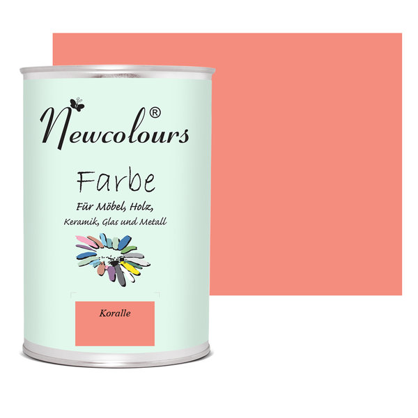 Farbe Newcolours Koralle 900ml